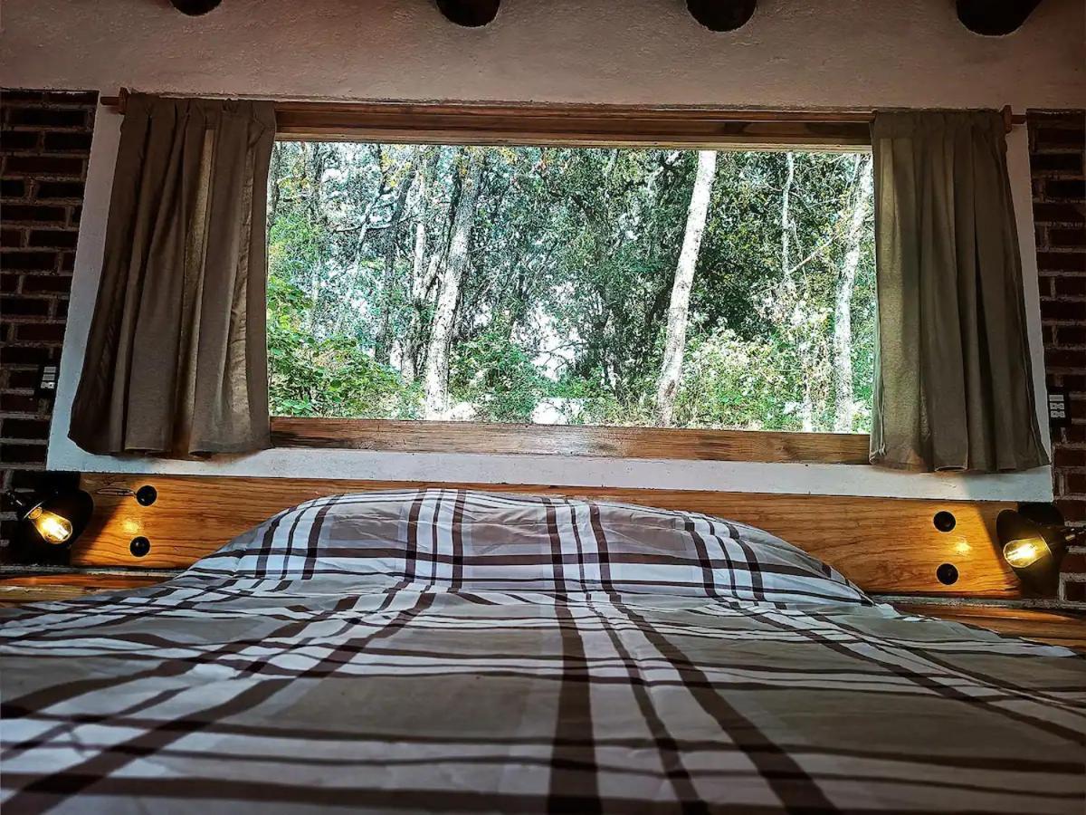 Cabana Para Pareja En El Bosque Ib Acaxochitlán Kültér fotó