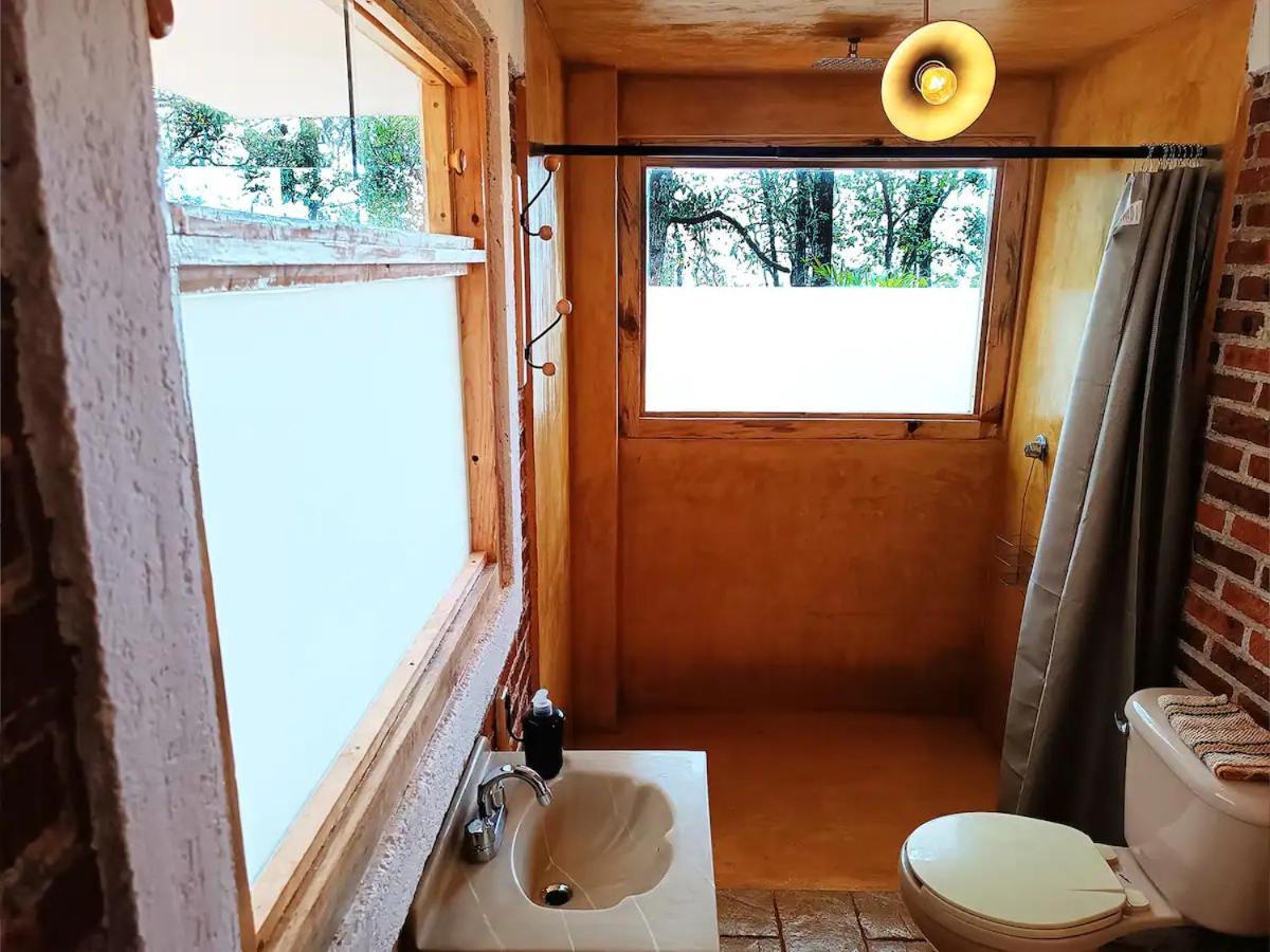Cabana Para Pareja En El Bosque Ib Acaxochitlán Kültér fotó