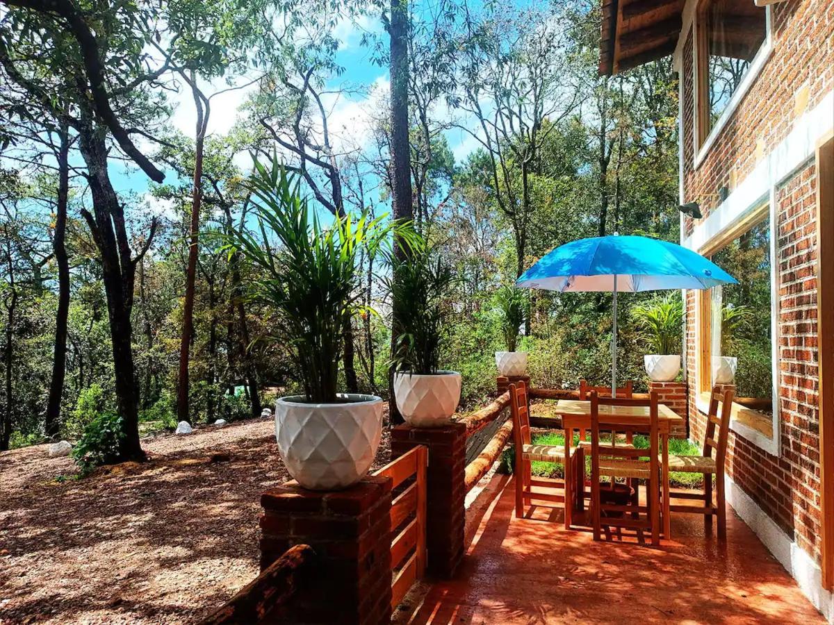 Cabana Para Pareja En El Bosque Ib Acaxochitlán Kültér fotó